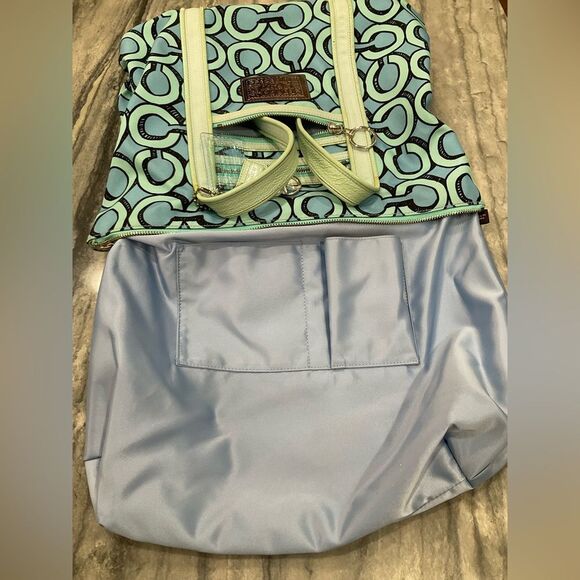 Coach Poppy 3D Op Art Glam Tote Purse Handbag‎ - Picture 8 of 16